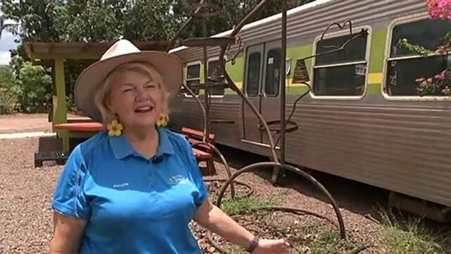 A vintage train carriage which has sat dormant in Darwin for close to twenty years is up for sale