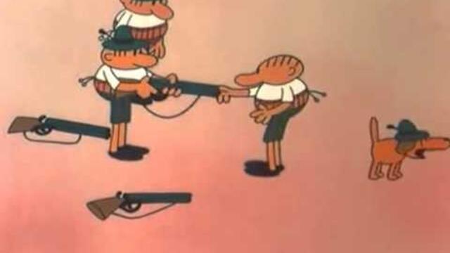 Тримата глупаци  - Ловци