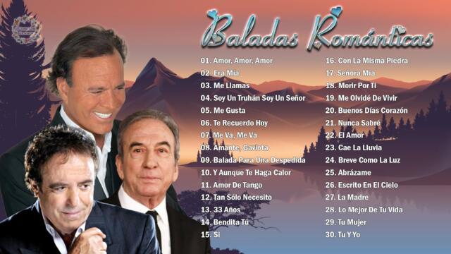JOSÉ LUIS PERALES, DYANGO, JULIO IGLESIAS TODOS SUS 30 GRANDES EXITOS INMORTALES - CANCIÓN DE AMOR