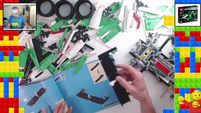 24 Hour Race car set 42039 Part 2