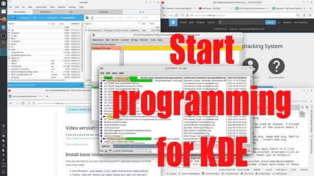 Start programming for KDE tutorial for beginners - October 2022 - c5b601fb