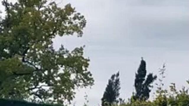 Video shows new blockbuster movie starring Jason Statham being filmed in tiny Milton Keynes village this week