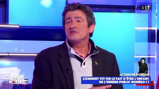 Bruno, le fils de Jacques Mesrine, revient sur son enfance pas comme les autres dans "Touche pas à mon poste" sur C8