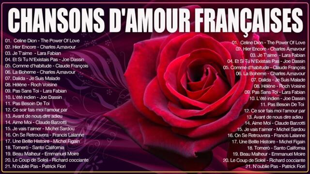 Les Plus Belles Chansons D'amour Françaises 🍀 Meilleures Vieille Chanson D'amour