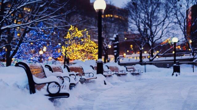 Падал снег! Одна из самых красивых, волшебных зимних мелодий. Музыка Для Души ! Зима