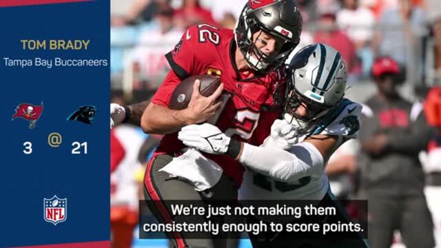 "We've got to figure it out" - Brady as Bucs slump continues