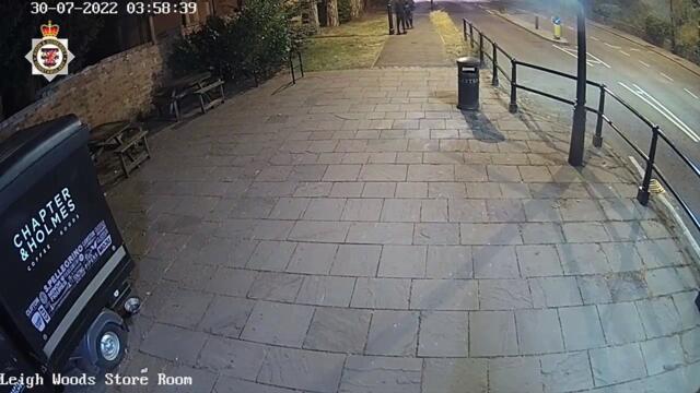 Clifton Suspension Bridge - attempted theft