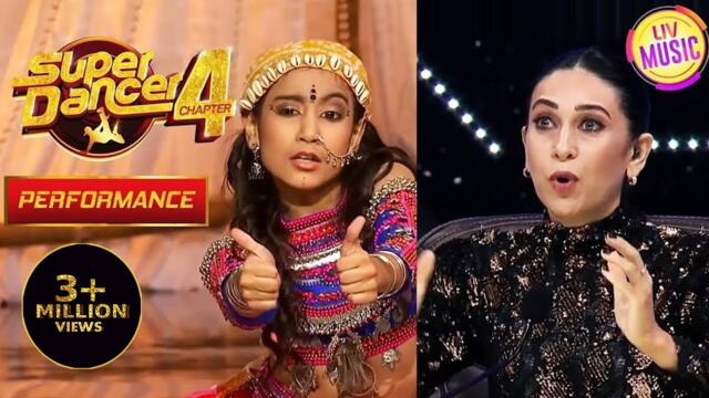 Karisma Kapoor को "Pardesi Pardesi" पर यह Dance Act लगा Iconic | Super Dancer | Performance