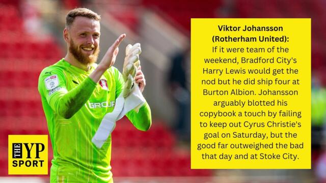 Team of the Week - The Yorkshire Post - w/c Oct 24