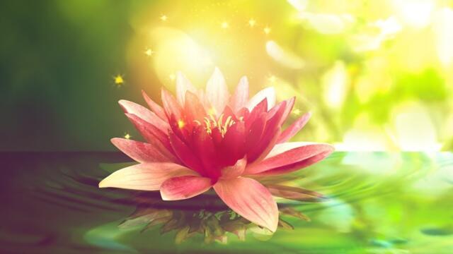 Красивые кувшинки цветут - Завораживающее видео