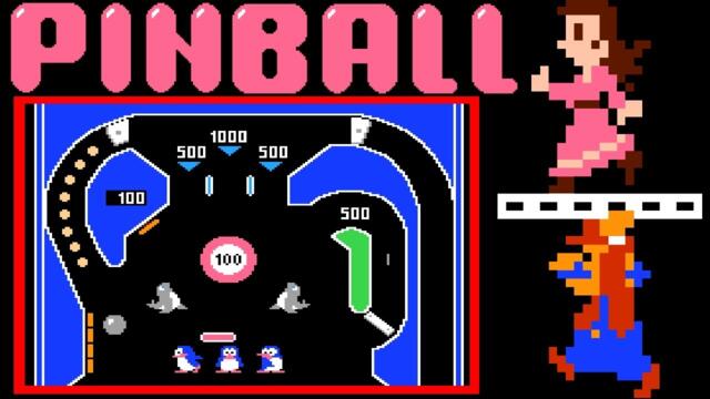 Pinball (FC/NES)