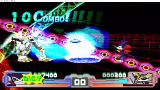 Gameplay Digimon rumble arena