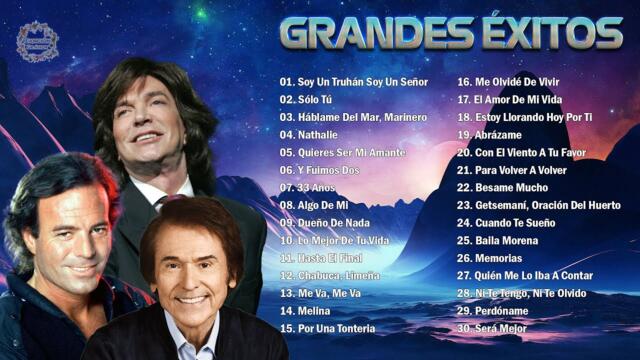 JULIO IGLESIAS, RAPHAEL, CAMILO SESTO SUS MÁS HERMOSA CANCIONES - 30 GRANDES EXITOS INMORTALES