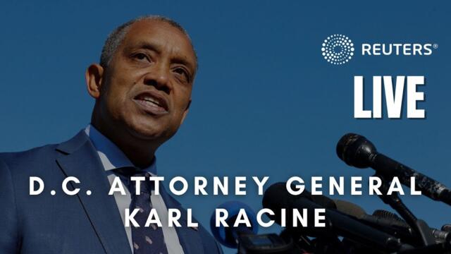 LIVE: D.C. Attorney General Karl Racine expected to make ‘major announcement’ related to NFL's Wa…