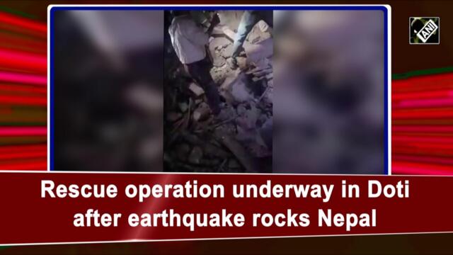 Rescue operation underway in Doti after earthquake rocks Nepal