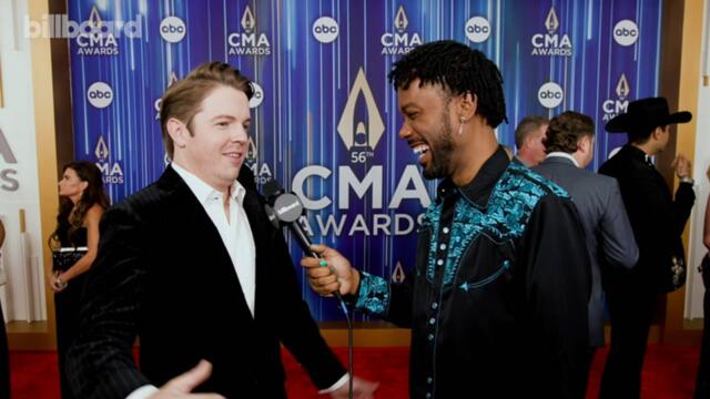 Travis Denning On Finding Love, Being On Tour, Meeting Peyton Manning & More | CMA Awards 2022