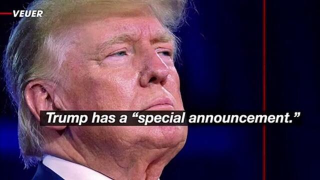 Trump Making 'Special Announcement' at Mar-A-Lago on November 15th