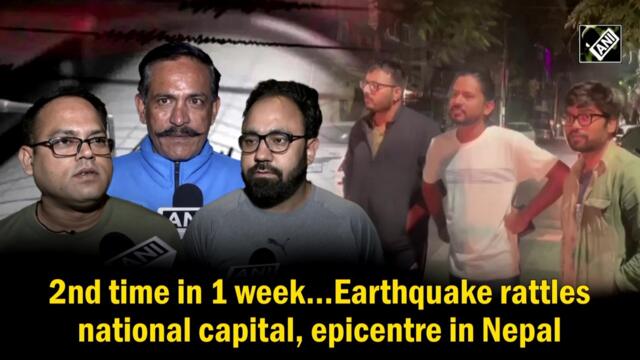 Earthquake rattles national capital, epicentre in Nepal