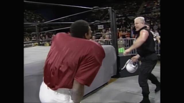 Fit Finlay vs Smiley WCW Hardcore Championship