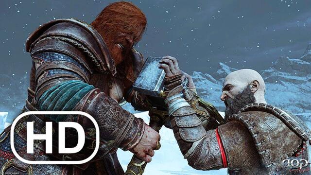 GOD OF WAR RAGNAROK All Cutscenes Full Movie (2022) 4K ULTRA HD