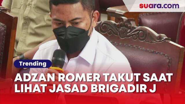 Bergidik Diminta Peragakan Adegan di Sidang, Adzan Romer Ngaku Takut saat Lihat Jasad Yosua