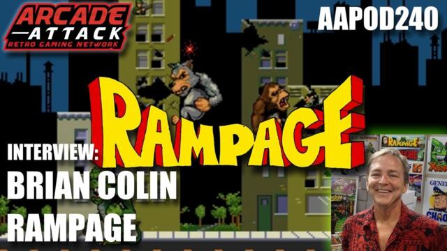 RAMPAGE - Creating the Arcade Smash Hit! Brian Colin Interview (General Chaos & Arch Rivals)