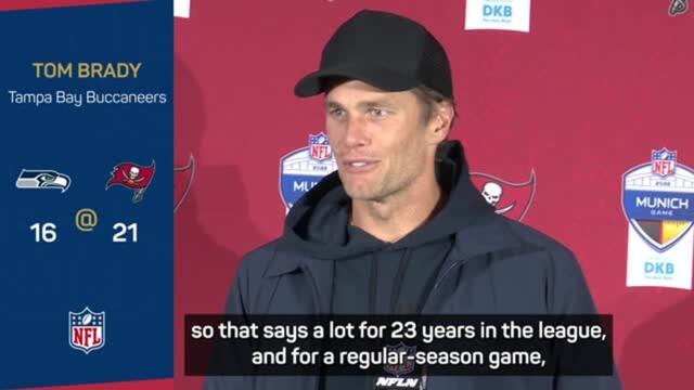Brady praises 'incredible' Munich atmosphere