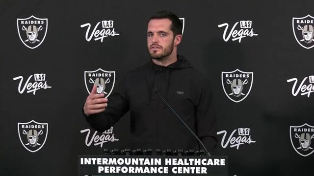 Las Vegas Raiders Derek Carr Week 11 Update
