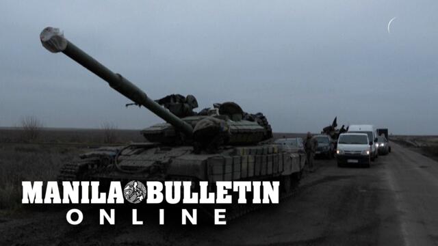 After liberation, Ukrainian tanks head to heavily mined Kherson