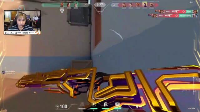 Asuna shocked by this KAYO's 1V4