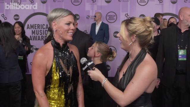 Pink Says Upcoming Album is the “Best Album I’ve Ever Made in My Life” | AMAs 2022
