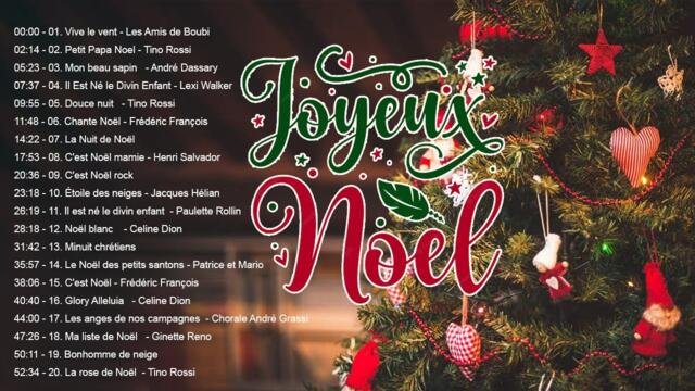 Chansons de Noël en Française 🎅 Compilation des plus belles chansons de Noël 🎄Joyeux Noël 2023