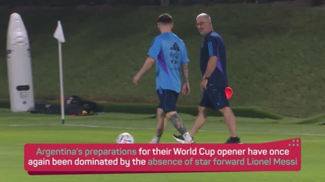 Messi misses Argentina training for second consecutive day