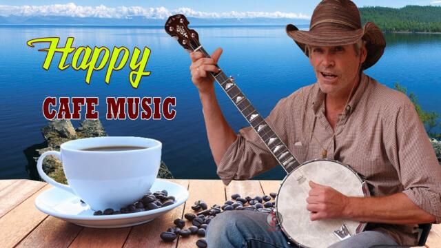 HAPPY CAFE MUSIC - Morning Spanish Guitar Instrumental Music to Wake Up, Stress Relief, Work, Relax