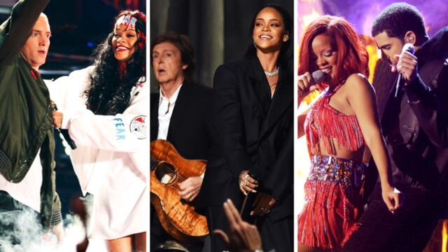 Rihanna's Best Collaborations: Calvin Harris, Drake, Eminem, Jay-Z, Shakira & More | Billboard News