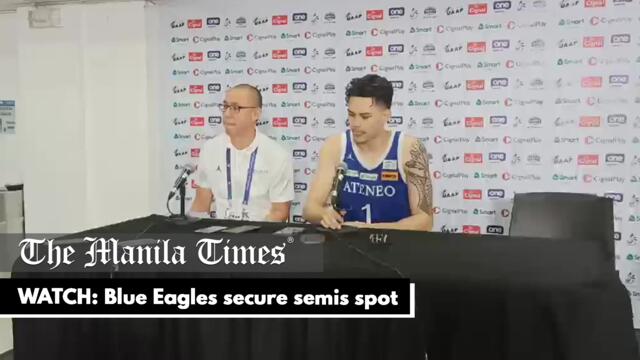 WATCH: Blue Eagles secure semis spot
