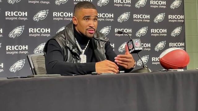 Jalen Hurts on the Eagles' Offense