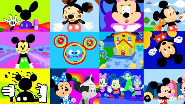 Mickey Mouse Clubhouse Doodles 1 Hour of Doodles w/ Music