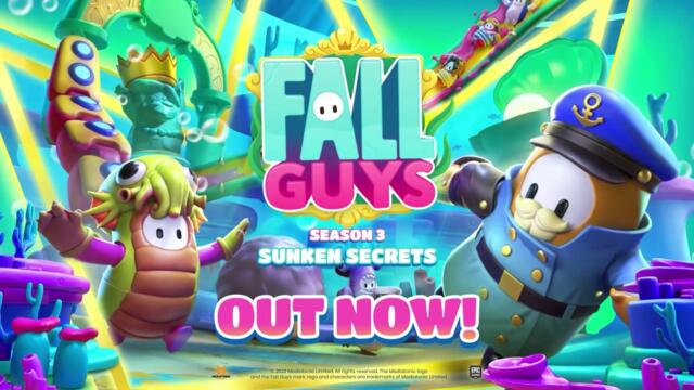 Fall Guys - Season 3: Sunken Secrets - Gameplay Trailer | Xbox Games (2022)