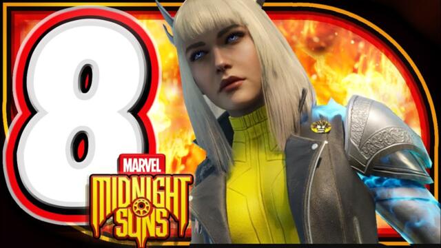 Marvel Midnight Suns Full Walkthrough Part 8 Avengers & Wanda ruin Magik's Birthday!
