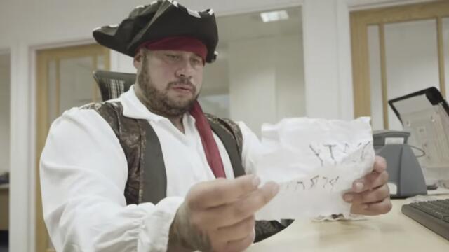 A snippet of 'The Pirate Song' by Vardy Band