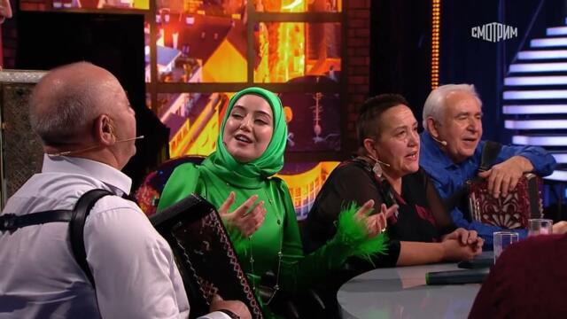 ЧЕЧЕНСКАЯ, РУССКАЯ ПЕСНЯ, ЛЕЗГИНКА 🔥🔥🔥 Валерий Сёмин у Андрея Малахова🔥🔥🔥 ПОЁТ Макка Сагаипова❤️❤️❤️