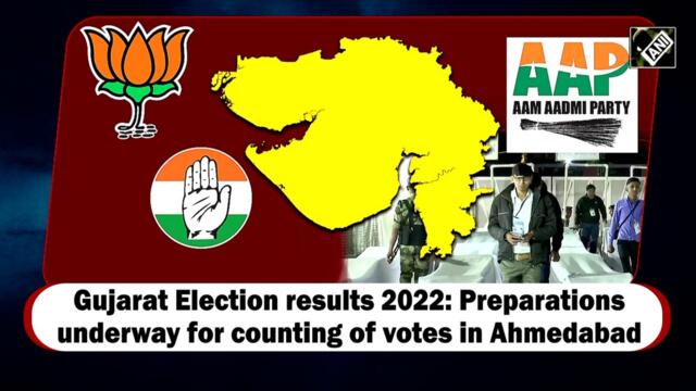 Gujarat Election results 2022: Preparations underway for counting of votes in Ahmedabad