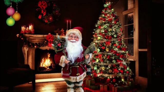 Merry Christmas!Christmas music. Christmas day,Christmas eve,Christmas ambience with christmas tree 2022-12-10 07:21