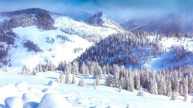 Очень нежная, красивая расслабляющая зимних мелодия  для снятия усталости! Релакс Музыка