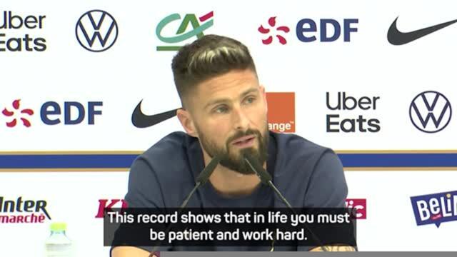 Giroud on his record, 'that' photo, and facing England