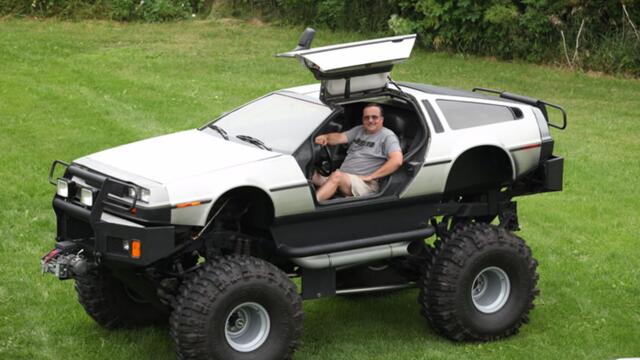 Man Transforms Back To The Future Cars Into Bizarre Creations | RIDICULOUS RIDES