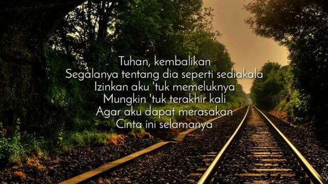 Di Ujung Jalan - Samson (Lirik) Cover by. Mario G Klau