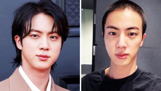 BTS’ Jin Shares Photo of Buzzed Haircut Ahead of Military Enlistment | Billboard News