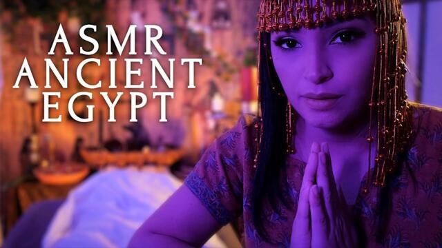 ASMR Egyptian Mummification | Egyptian full body ASMR |